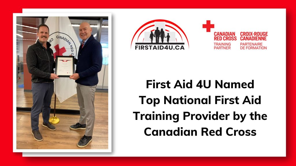 Canadian Red Cross Top Training Provider Award 2023